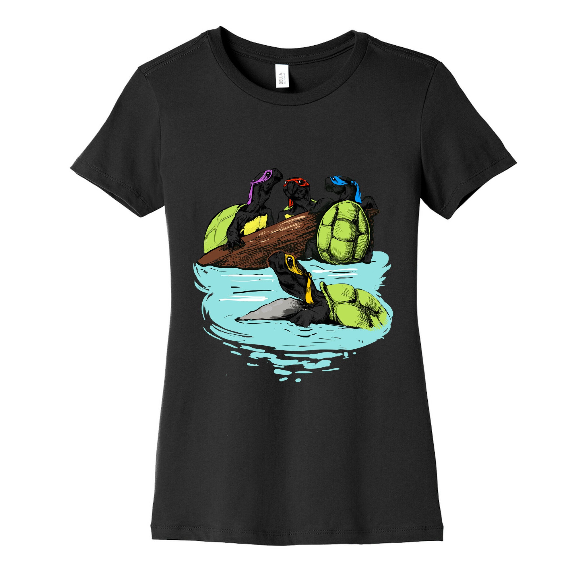 Turtle Power Women's Cotton Tee